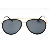 Burberry Unisex Sunglasses - Gold/Black Metal Aviator Full Rim Frame | BE3125 101781 ,