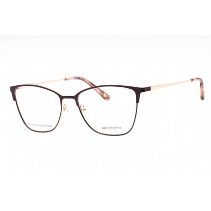 Liz Claiborne Women's Eyeglasses - Matte Violet Metal Cat Eye Frame | L 678 01JZ 00 ,