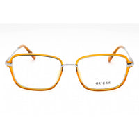 Guess Men's Eyeglasses - Orange/Other Full Rim Rectangular Shape Frame | GU50099 044 ,