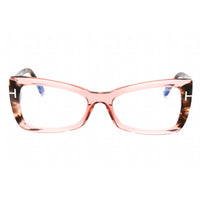 Tom Ford Women's Eyeglasses - Shiny Pink Plastic Cat Eye Full Rim Frame | FT5879-B 072 ,