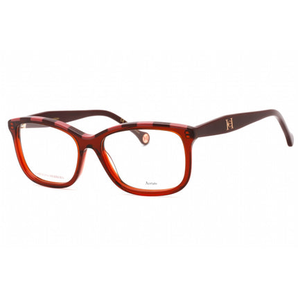 Carolina Herrera Women's Eyeglasses - Burgundy Red Rectangular Frame | HER 0147 0C8C ,