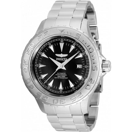 Invicta Men's Watch - Pro Diver Automatic Black Dial Stainless Steel Bracelet | 2300 ,