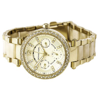 Michael Kors MK5842 Women's Mini Parker Gold Tone Dial Watch ,