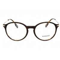 Burberry Unisex Eyeglasses - Dark Tortoise Plastic Full Rim Round Frame | 0BE2365 3002 ,