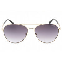 Guess Factory Women's Sunglasses - Gold Metal Full Rim Frame | GF6143 32B ,
