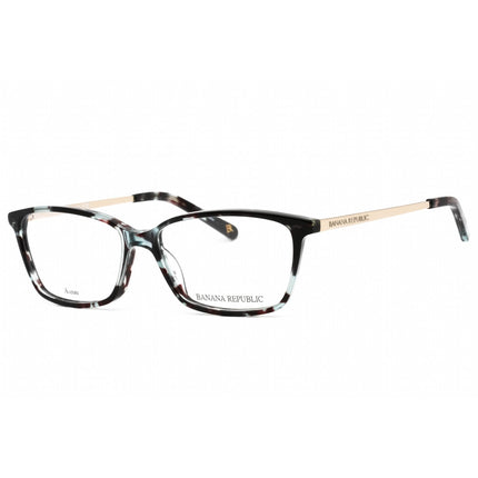 Banana Republic Women's Eyeglasses - Black Green Havana Cat Eye Frame | CATE/N 0EO3 00 ,