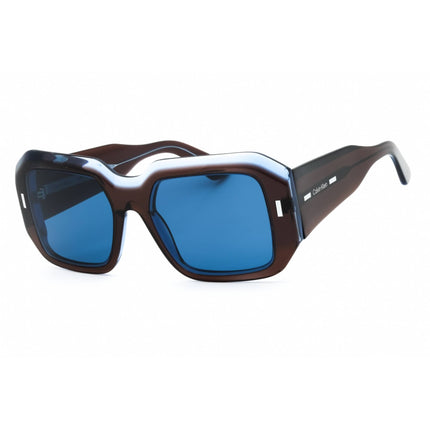 Calvin Klein Women's Sunglasses - Brown Acetate Oversized Shape Frame | CK23536S 200 ,