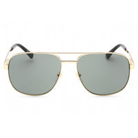 Gucci Men's Sunglasses - Gold Navigator Full Rim Metal Frame Grey Lens | GG1223S 002 ,