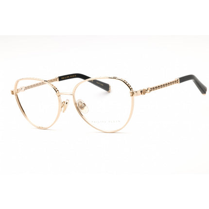 Philipp Plein Women's Eyeglasses - Rose Gold Metal Cat Eye Full Rim | VPP035S 0300 ,