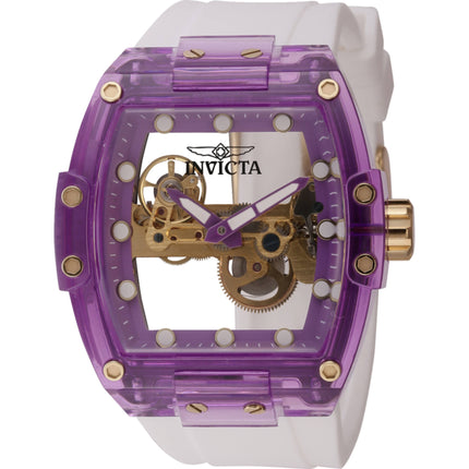 Invicta Men's Watch - S1 Rally Diablo Mechanical White Silicone Rubber Strap | 44368 ,