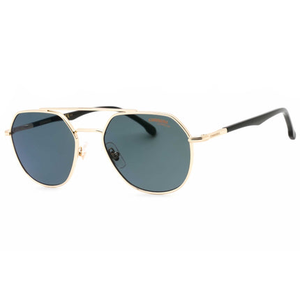 Carrera Unisex Sunglasses - Gold Metal Geometric Full Rim | CARRERA 303/S 0J5G Q3 ,
