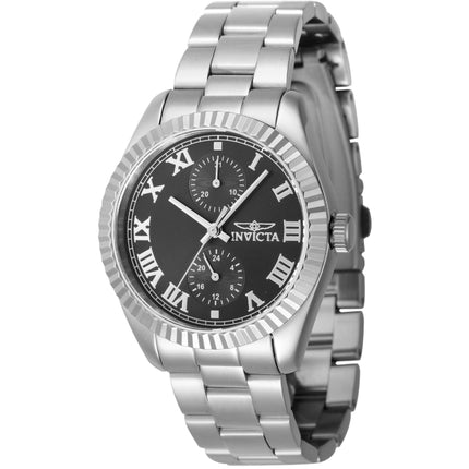 Invicta Women's Quartz Watch - Specialty Black Dial Stainless Steel Bracelet | 47434 ,