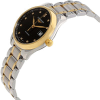 Longines Women's Watch - Master Diamond Black Dial Two Tone Bracelet | L22575577 ,