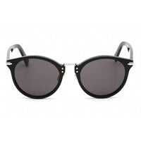 Dior Men's Sunglasses - Shiny Black Plastic Round Full Rim | DIORBLACKSUIT R4U 01A ,