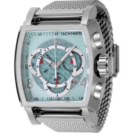 Invicta Men's Watch - S1 Rally Chrono Turquoise and Silver Dial Bracelet | 46009 ,