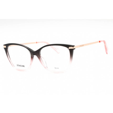 Moschino Love Women's Eyeglasses - Black Pink Plastic Cat Eye Frame | MOL572 03H2 00 ,