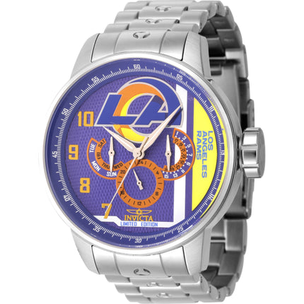 Invicta Men's Watch - NFL Los Angeles Rams Quartz Stainless Steel Bracelet | 45130 ,