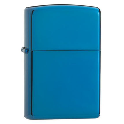 Zippo 20446 Classic Sapphire Windproof Plain Lighter ,