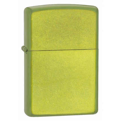 Zippo 24513 Classic Lurid Green Plain Windproof Pocket Lighter ,