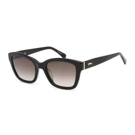 Longchamp Women's Sunglasses - Black Acetate Cat Eye Full Rim Shape Frame| LO632S 001 ,