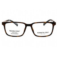 Kenneth Cole New York Men's Eyeglasses - Dark Havana Rectangular Frame | KC0341 052 ,