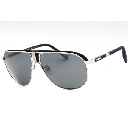 Chopard Men's Sunglasses - Shiny Palladium Metal Pilot Full Rim Frame | SCHF82 579P ,