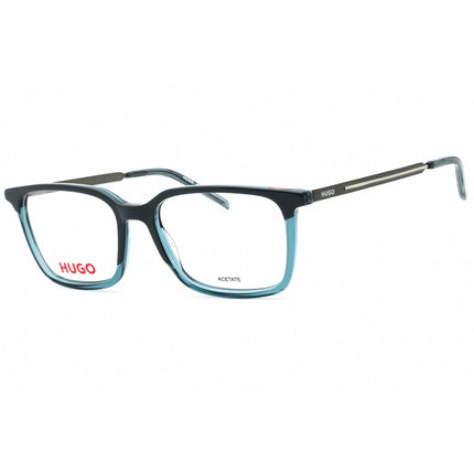 Hugo Men's Eyeglasses - Grey Blue Plastic Square Full Rim Frame | HG 1125 009V 00 ,
