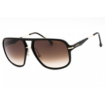 Carrera Men's Sunglasses - Black Gold Plastic Aviator Full Rim Frame | 296/S 02M2 HA ,