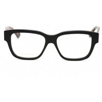Gucci Men's Eyeglasses - Black/Havana Square Full Rim Plastic Frame | GG1428O 006 ,