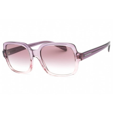 Emporio Armani Women's Sunglasses - Transparent Purple Square Frame | 0EA4195 59668H ,