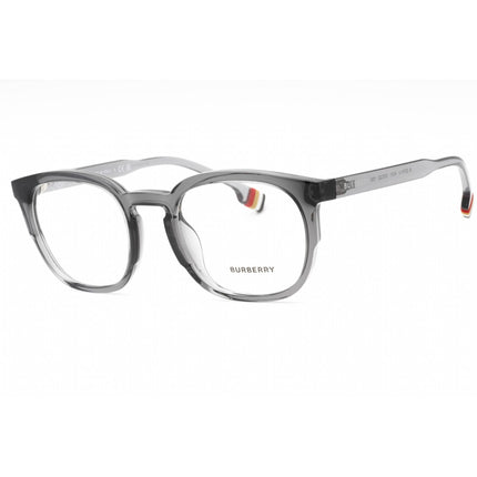 Burberry Men's Eyeglasses - Transparent Grey Plastic Cat Eye Frame | 0BE2370U 4021 ,