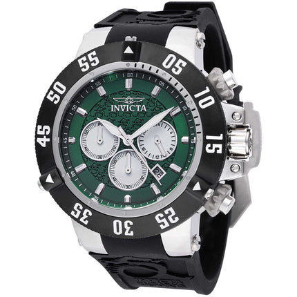 Invicta Men's Watch - Subaqua Noma III Chronograph White and Green Dial Strap | 47329 ,