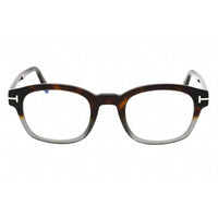 Tom Ford Unisex Eyeglasses - Coloured Havana Square Full Rim Frame | FT5808-B 055 ,