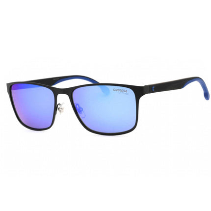 Carrera Unisex Sunglasses - Matte Black Rectangular Frame | CARRERA 2037T/S 0003 Z0 ,