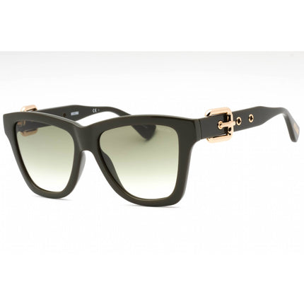 Moschino Women's Sunglasses - Military Green Plastic Cat Eye Frame | MOS131/S 0TBO 9K ,