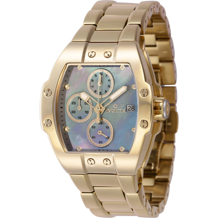 Invicta Women's Watch - S1 Rally Mother of Pearl Dial Yellow Gold Bracelet | 45770 ,