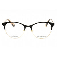 Kate Spade Women's Eyeglasses - Black Metal Cat Eye Full Rim Frame | JENELL 0807 00 ,