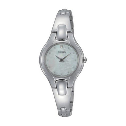 Seiko SUJF85 Women's Quartz Diamond Stainless Steel Bangle Bracelet Watch-Showroom Demo 90% New ,