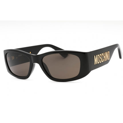 Moschino Women's Sunglasses - Black Plastic Cat Eye Full Rim Frame | MOS145/S 0807 IR ,