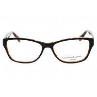 Christian Lacroix Women's Eyeglasses - Black/Havana Plastic Cat Eye Frame | CL1015 036 ,