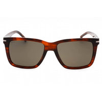 Hugo Boss Men's Sunglasses - Brown Horn Rectangular Full Rim | BOSS 1598/S 0EX4 IR ,