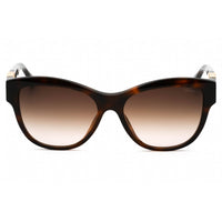 Chopard Women's Sunglasses - Tortoise Plastic Cat Eye Full Rim Frame | SCH287S 01AY ,