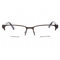 Banana Republic Men's Eyeglasses - Matte Grey Rectangular Metal Frame | Anton 0FRE 00 ,