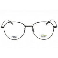 Tommy Hilfiger Men's Eyeglasses - Matte Black Metal Aviator Frame | TJ 0067/F 003 ,