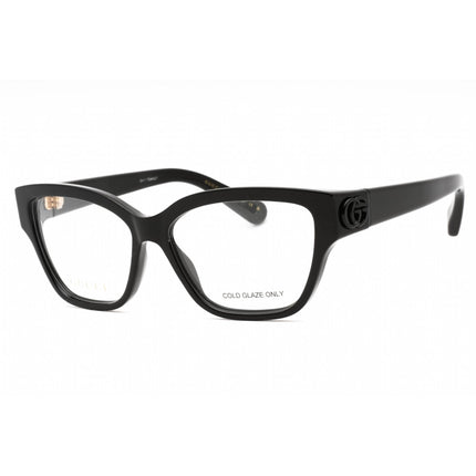 Gucci Women's Eyeglasses - Black Plastic Full Rim Cat Eye Shape Frame | GG1597O 001 ,