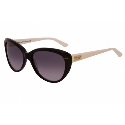 Kate Spade Women's Sunglasses - Black Cream Cat Eye Frame | Angelique/S US 0FU8 00 ,