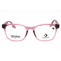 Converse Unisex Eyeglasses - Crystal Lucid Lilac Rectangular Frame | CV5079 533 ,