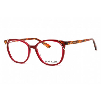 Anne Klein Men's Eyeglasses - Merlot Cat Eye Full Rim Plastic Frame | AK5082 603 ,