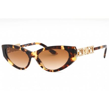 Versace Women's Sunglasses - Tortoise Plastic Cat Eye Full Rim Frame | 0VE4470B 547013 ,
