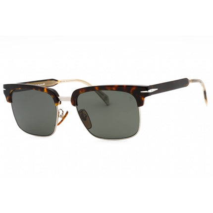 David Beckham Men's Sunglasses - Havana Ruthenium Rectangular | DB 1119/G/S 03MA QT ,